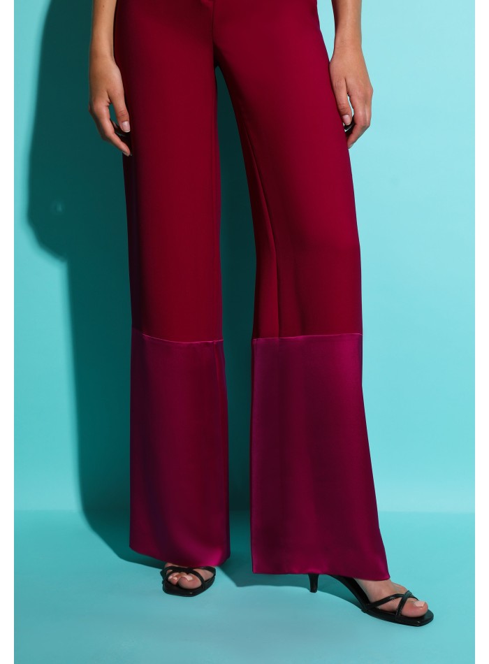Bougainvillea palazzo long pants with high rise