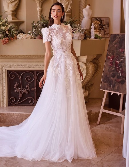 Robe de mariée détachable - deux robes en une