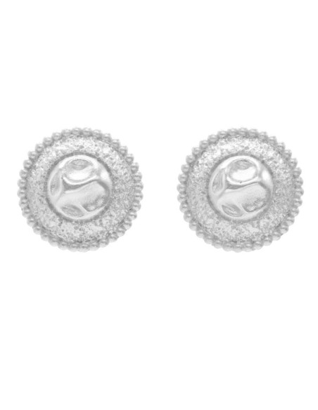 Coin style circular party earrings