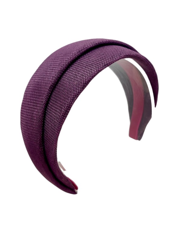 Guest tiara in wine raffia 2