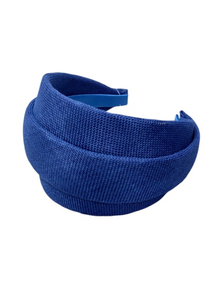 Wide navy blue guest headband