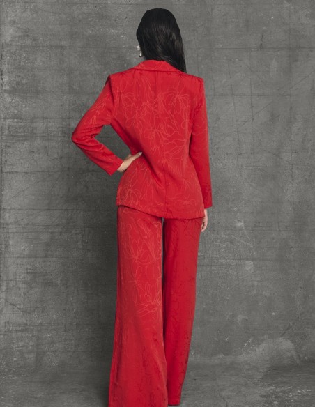 Guest pants with flared cut