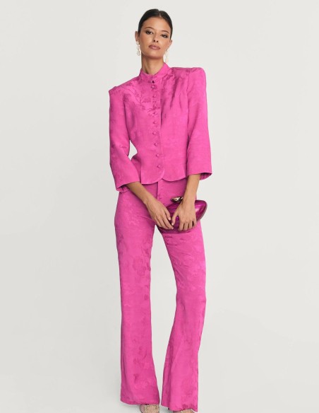 Pantalón estilo bootcut para invitada