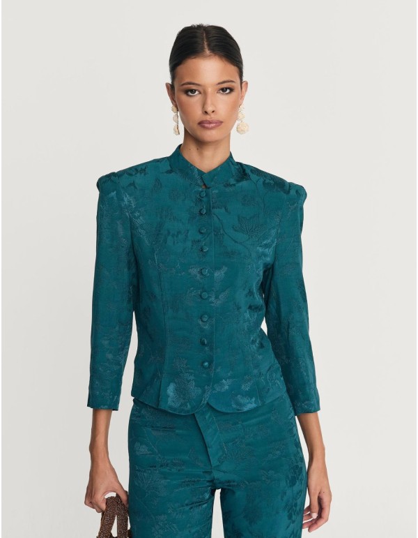 chaqueta traje botones 2