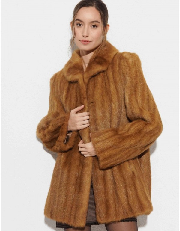 Chaqueta de pelo de visón