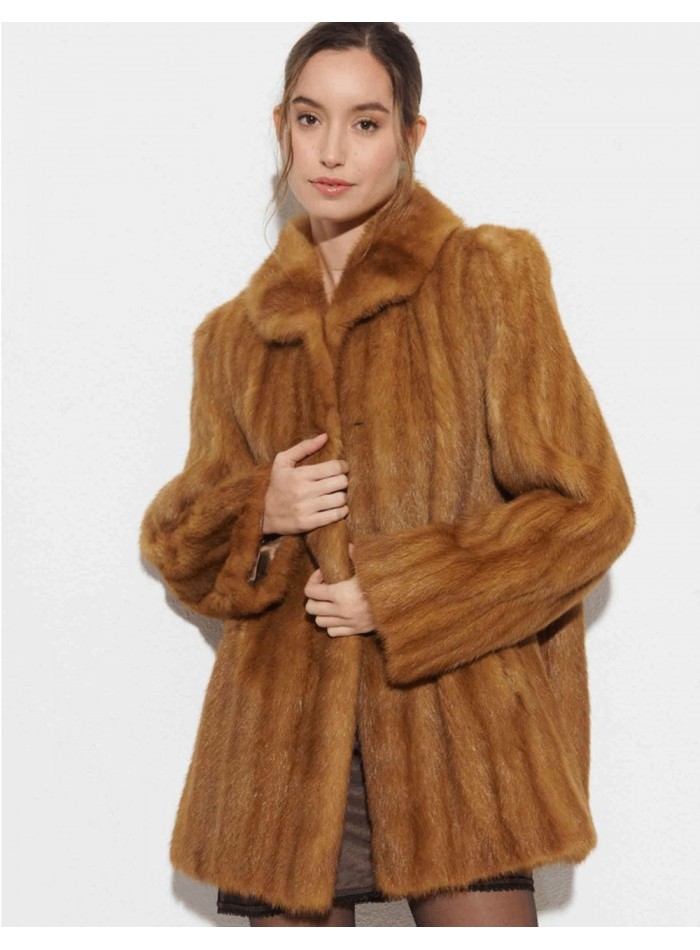Mink fur jacket