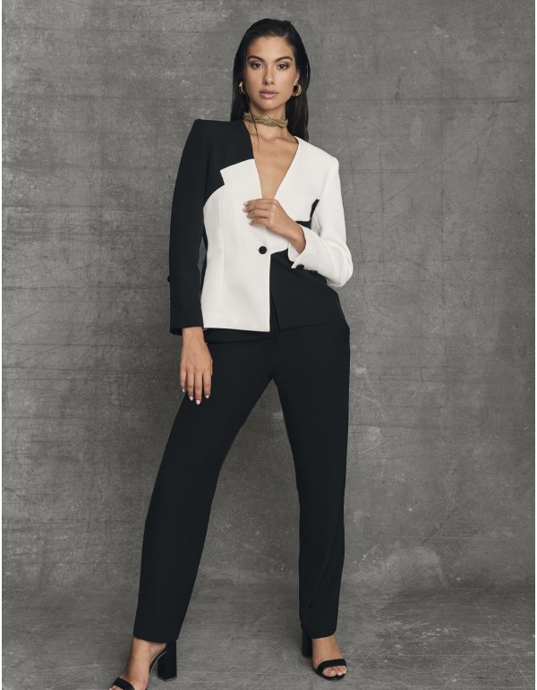 Straight cut black pants