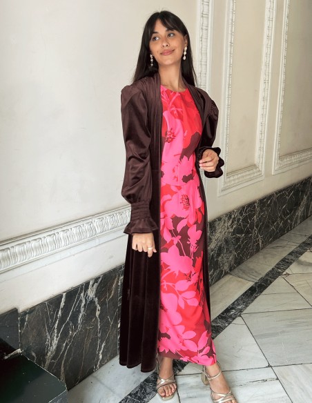 Kimono d'invité en velours de haute qualité