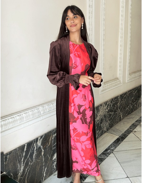 Kimono d'invité en velours de haute qualité