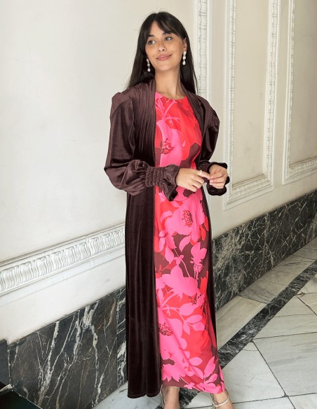 Kimono d'invité en velours de haute qualité