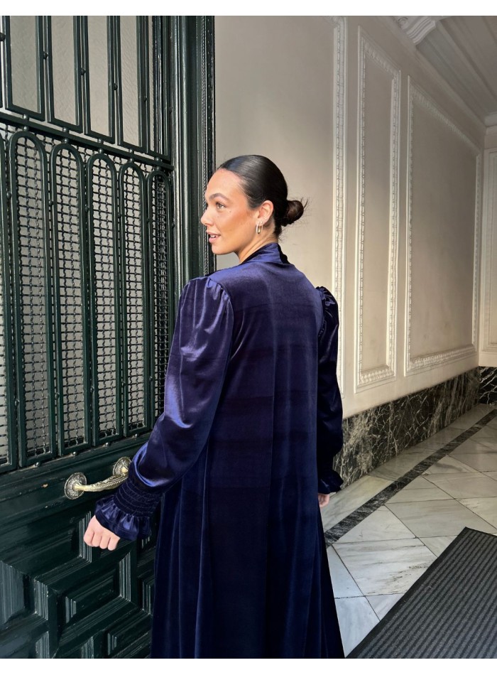 Kimono para invitada de terciopelo de alta calidad