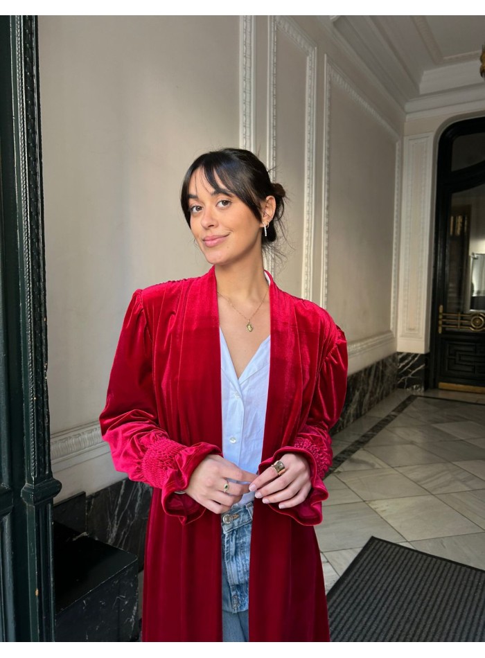 Guest kimono in high quality velvet