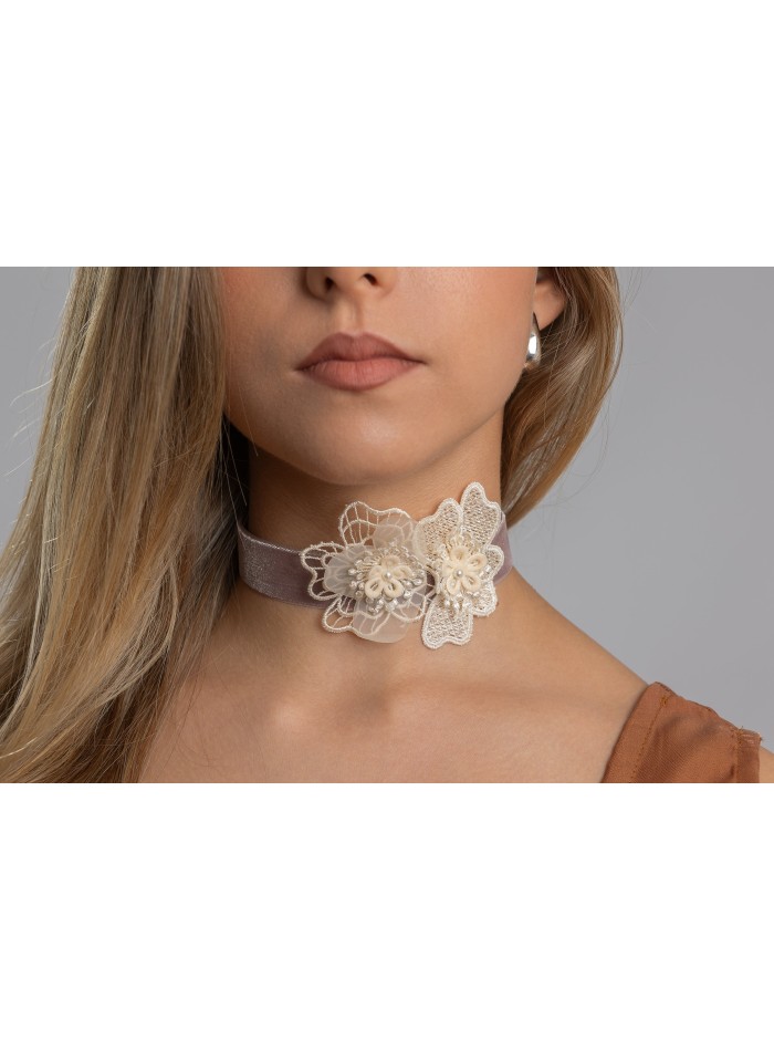 Chapeau de boulanger à motifs floraux