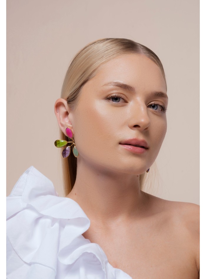 Pendientes Manifestation Multicolor