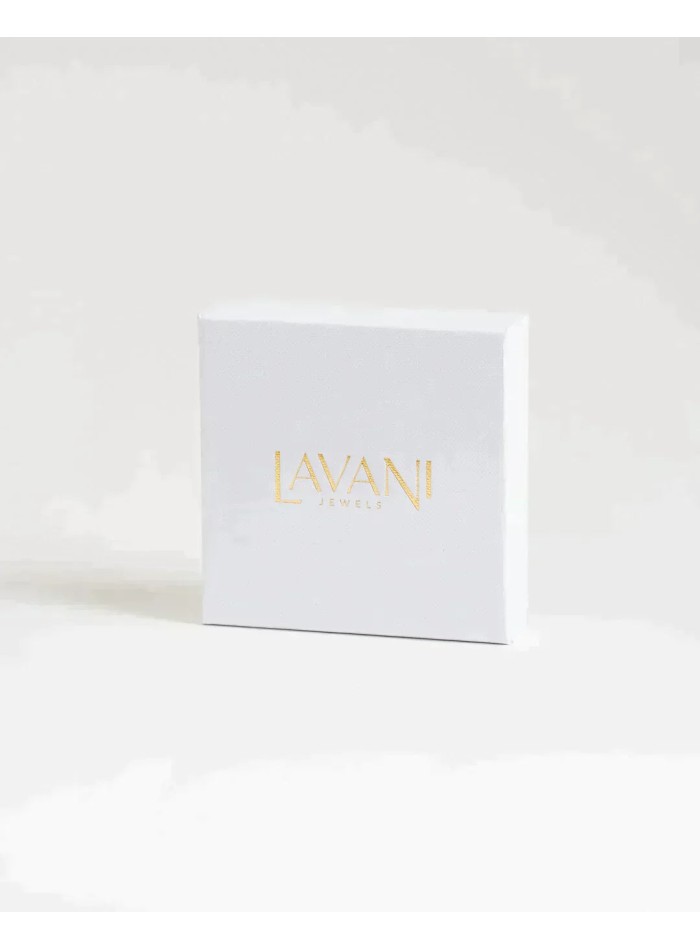 Golden Choker with Semiprecious Stones - Unalome