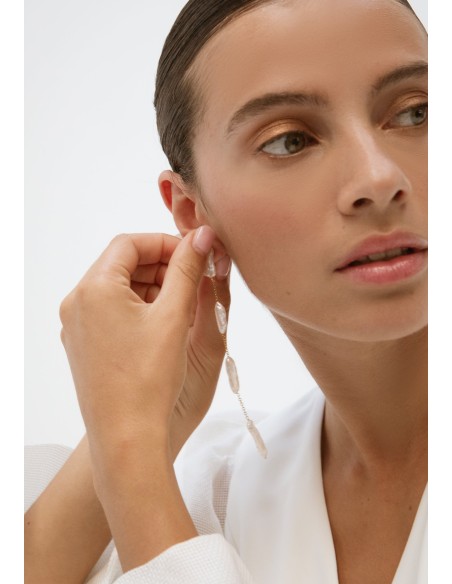 Pendientes Iris Perlas - Keshi