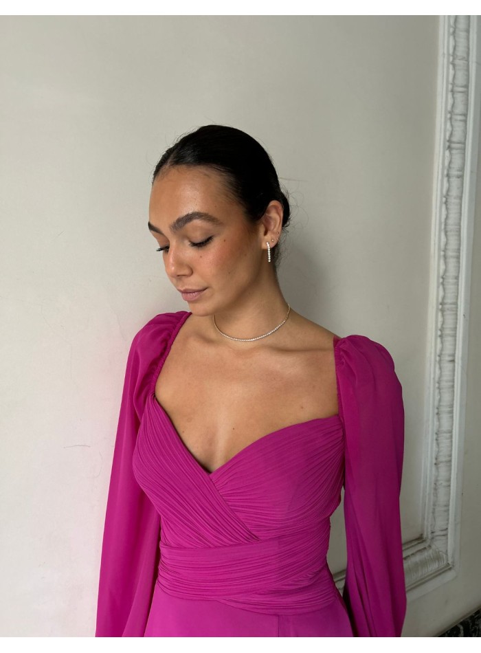 Gold plated fine earrings with zircons