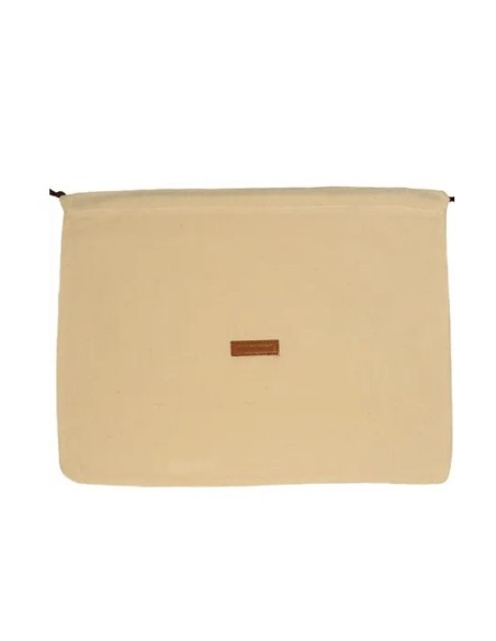 Bolso mini de mano caramelo en forma de gyoza