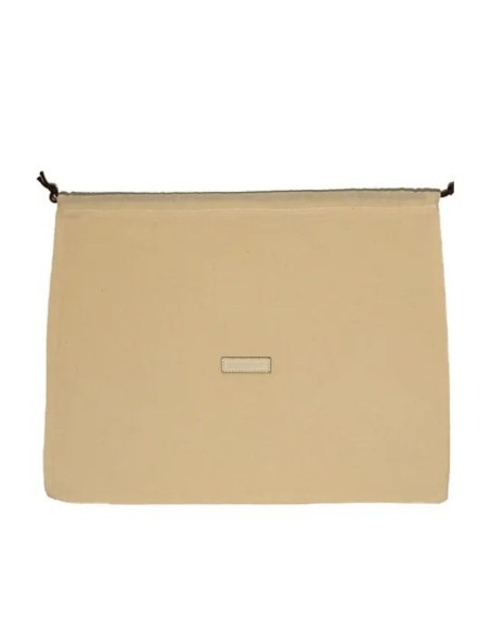 Ivory gyoza-shaped mini hand bag