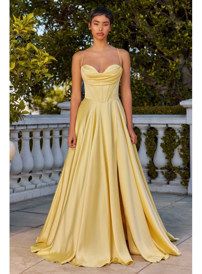 Vestido de fiesta con escote corazón y falda de...