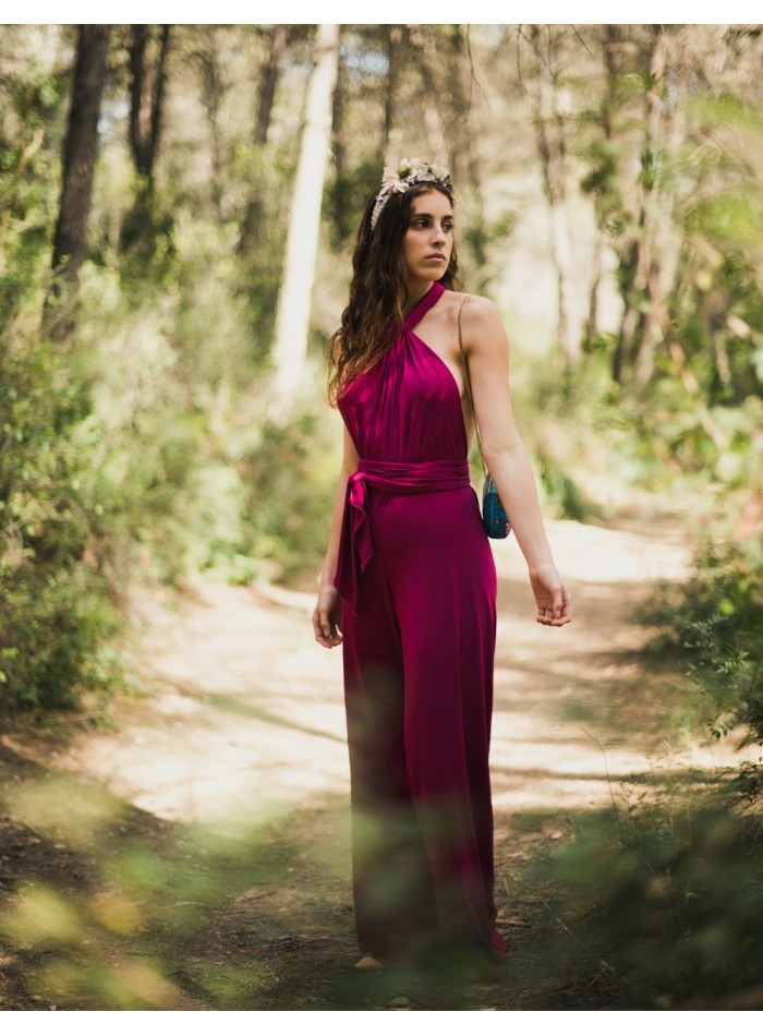 Multi-position party jumpsuit