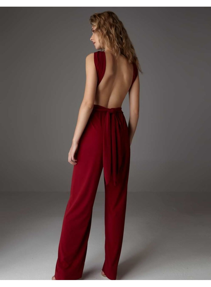 Multi-position party jumpsuit