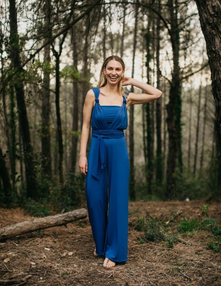 Multi-position party jumpsuit