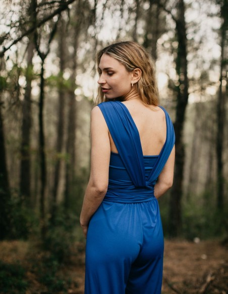 Multi-position party jumpsuit