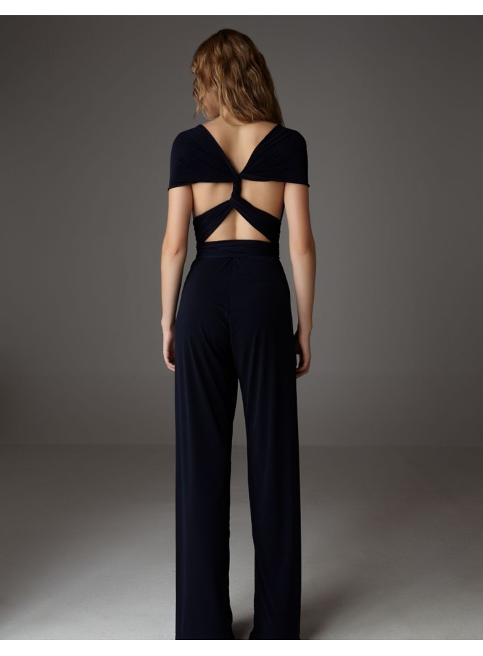 Multi-position party jumpsuit
