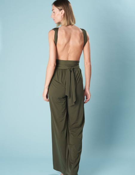 Multi-position party jumpsuit