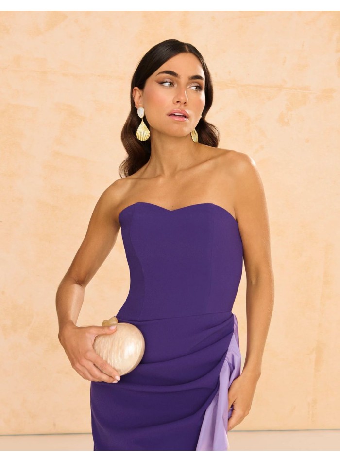 copy of Vestido largo palabra de honor con...