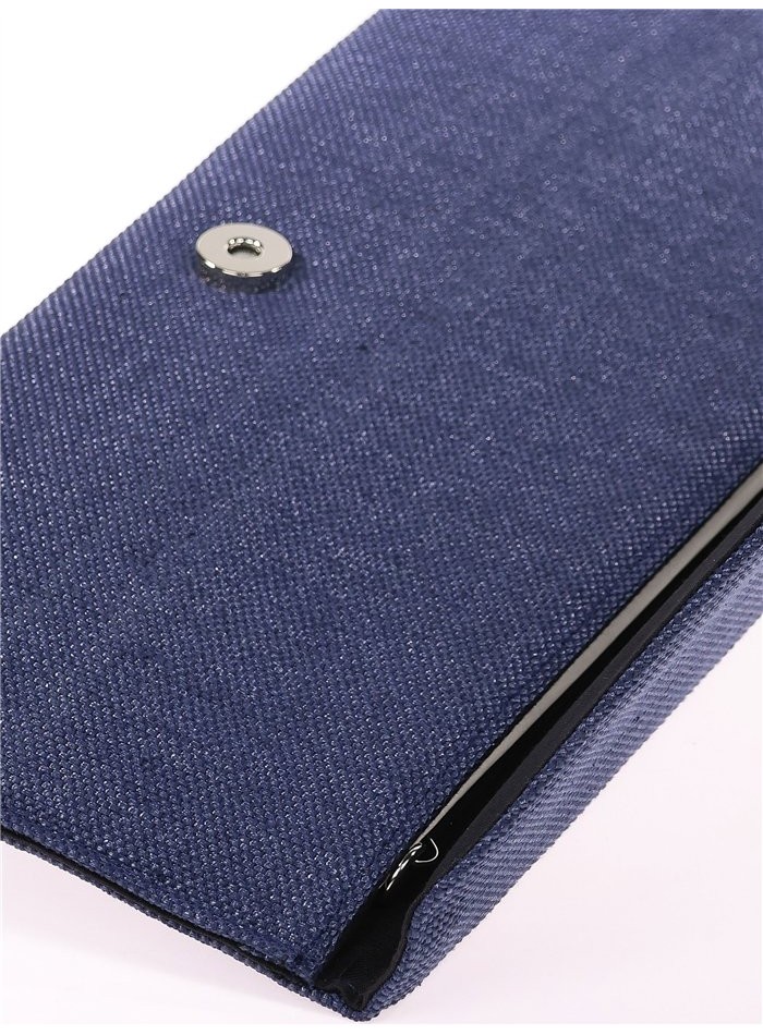 Rectangular raffia clutch bag