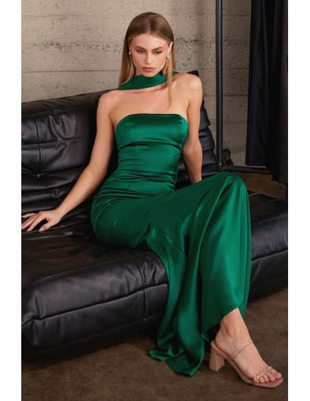 Robe de bal ajustée et sans bretelles avec châle assorti