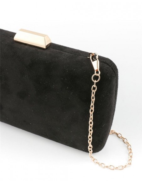 bolso de fiesta negro para invitada boda