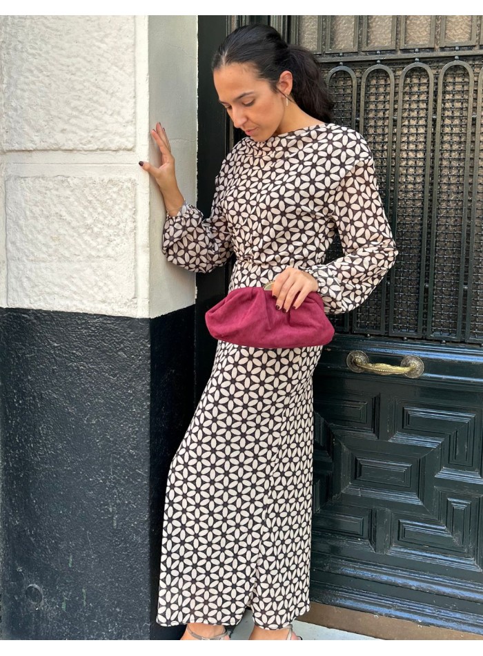 Sac de fête en cuir verni pour les invités