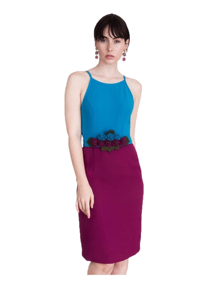 Color-block cocktail dress  Lauren Lynn London - 1