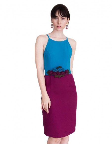 Color-block cocktail dress  Lauren Lynn London - 1