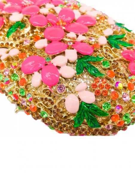 Jewel clutch for wedding guests.