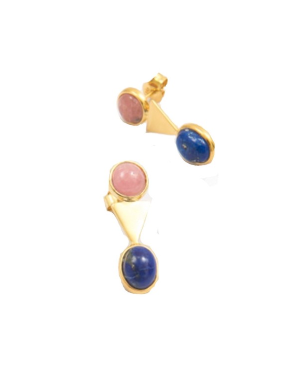 Pendientes triangulares de fiesta