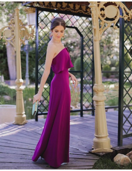 V-neckline Long gown - INVITADA PERFECTA formal events