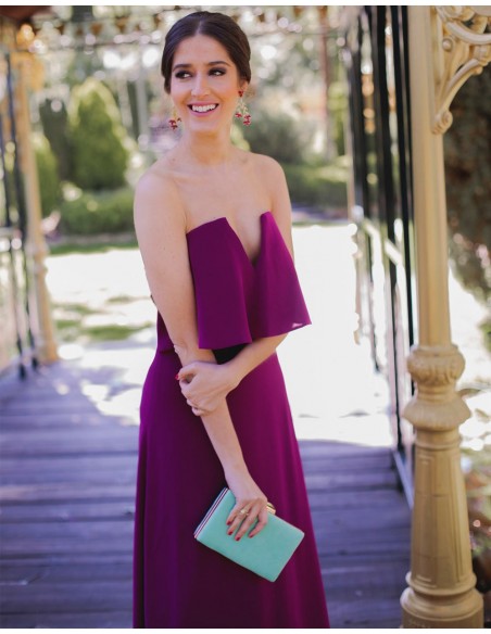 V-neckline Long gown - INVITADA PERFECTA Lauren Lynn London - 2