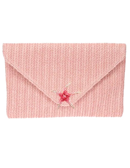 Bolso sobre de fiesta con estrella de strass Lauren Lynn London Accessories - 2