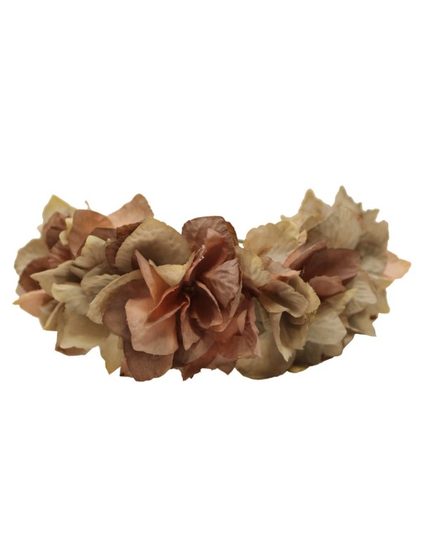 Nude flower headband