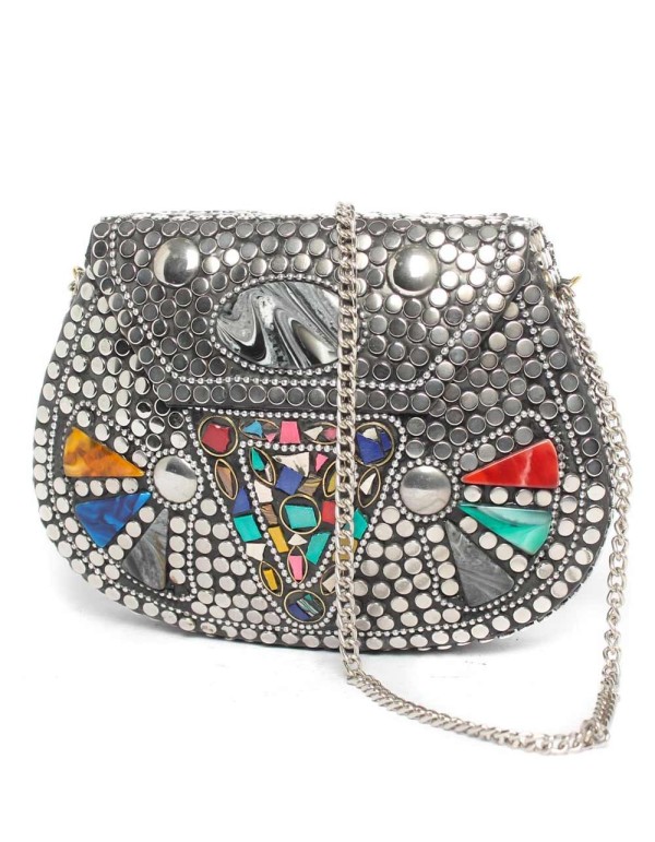 Multicolor Chest Bag Lauren Lynn London Accessories - 1 