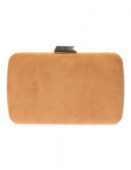 copy of nude clutch bag for wedding guest Lauren Lynn London Accessories - 6 