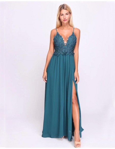 copy of Satin cocktail dress with straps Lauren Lynn London - 1 