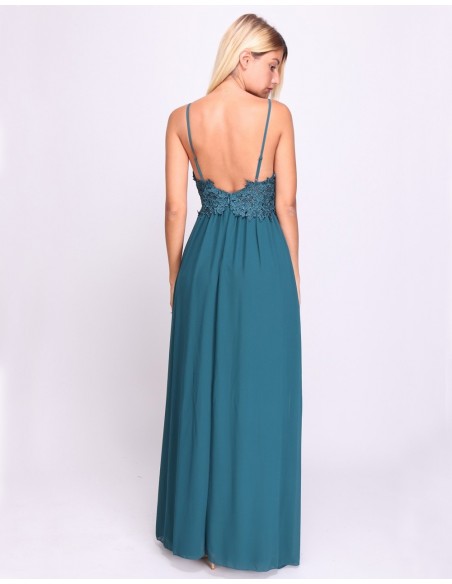 copy of Satin cocktail dress with straps Lauren Lynn London - 3 