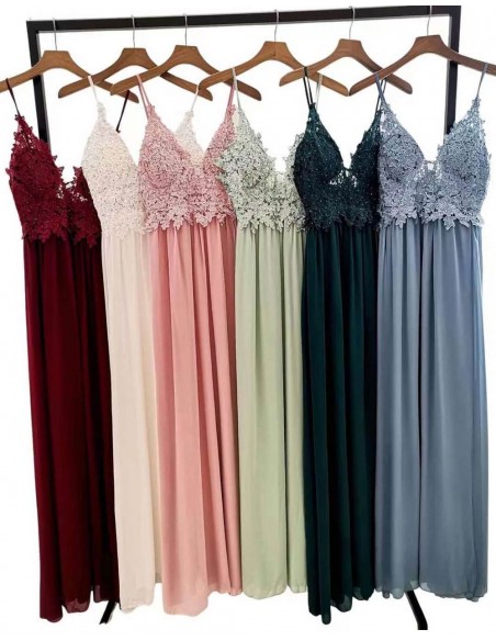 copy of Satin cocktail dress with straps Lauren Lynn London - 4 