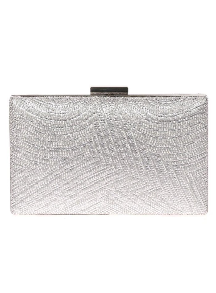 Rhinestone clutch bag - INVITADA PERFECTA Lauren Lynn London Accessories - 2 