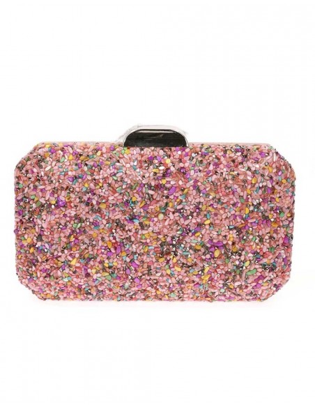 copy of Multicolor rhinestone clutch bag Lauren Lynn London Accessories - 4 
